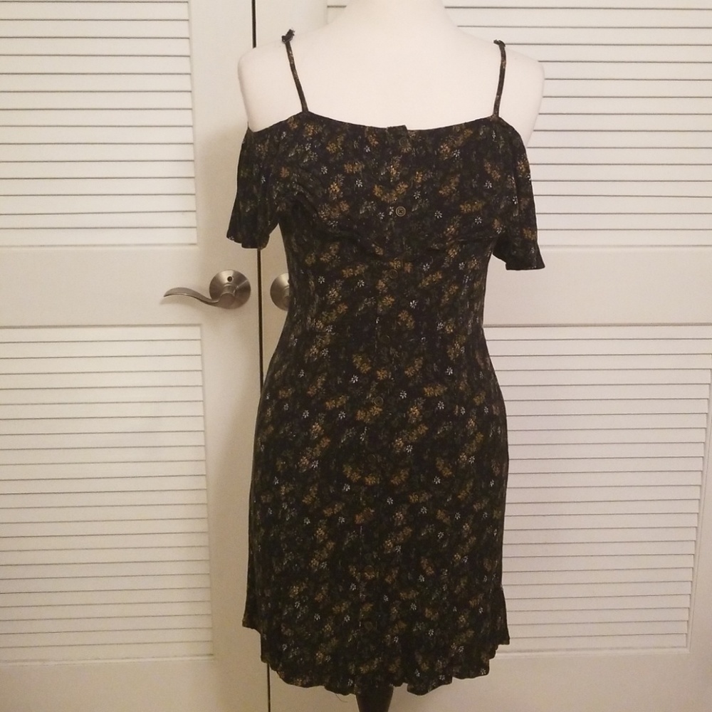 Mossimo Supply Co. Floral Layered-Bodice Dress